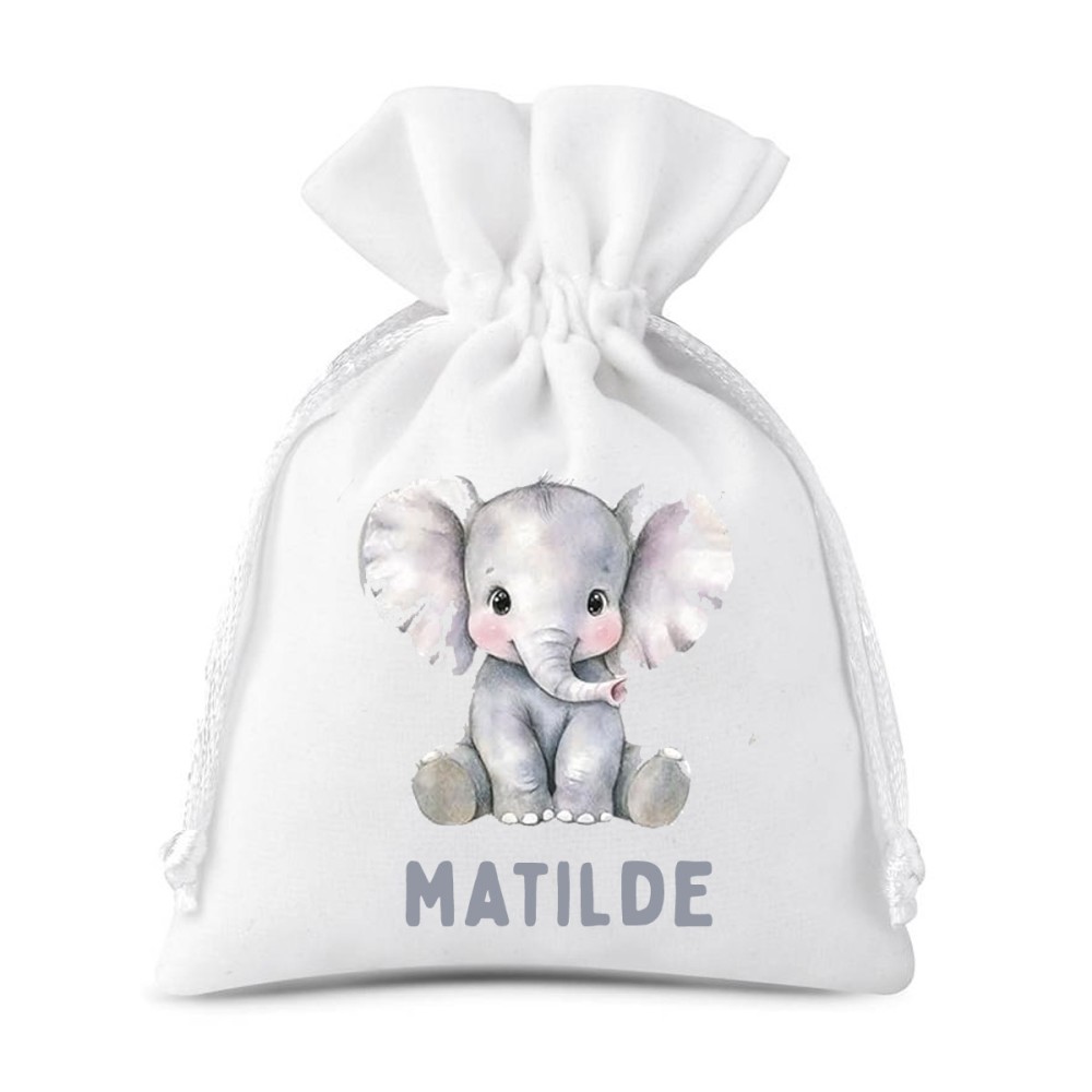 30 Sacchetti Elefante personalizzabili