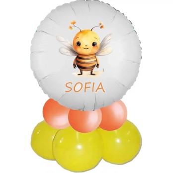 Centrotavola fai da te Ape con foil personalizzato