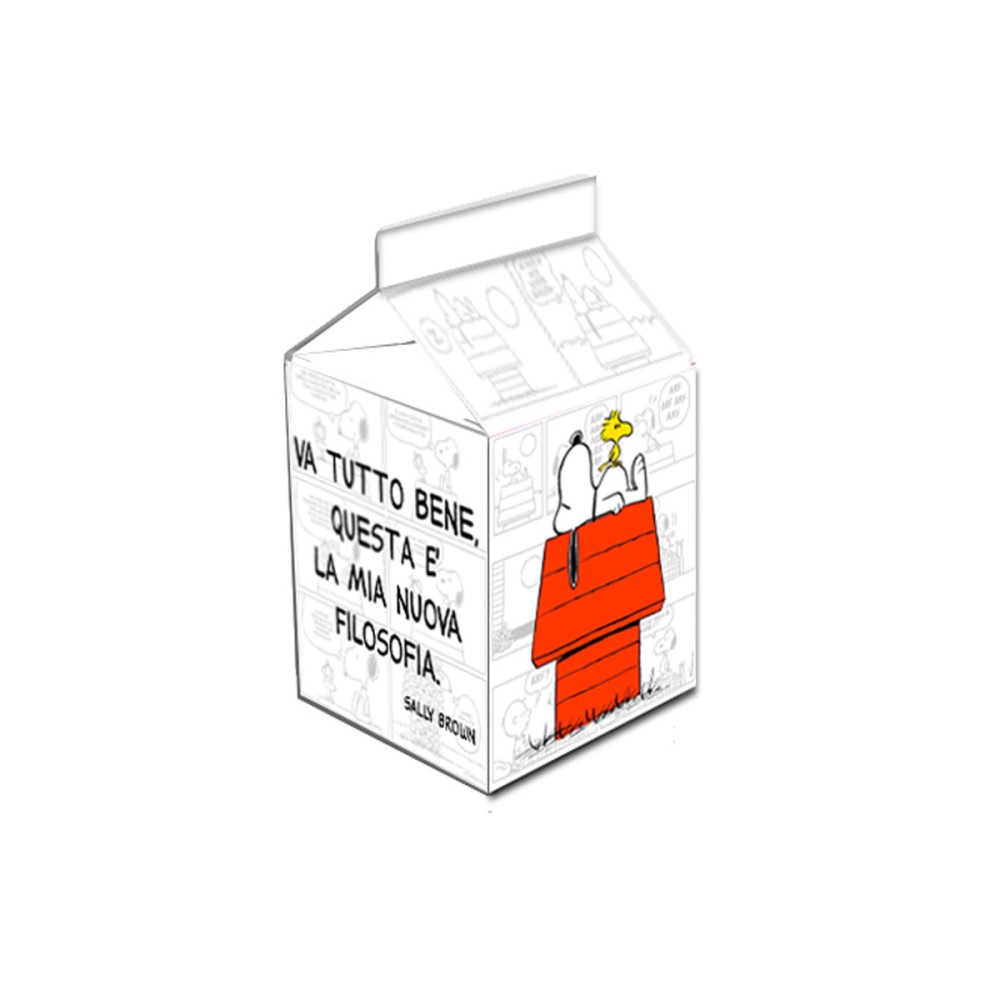 Scatolina Milk portaconfetti Peanuts Snoopy - 50 pz