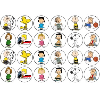 Mini cialde Peanuts Snoopy - 24 PZ
