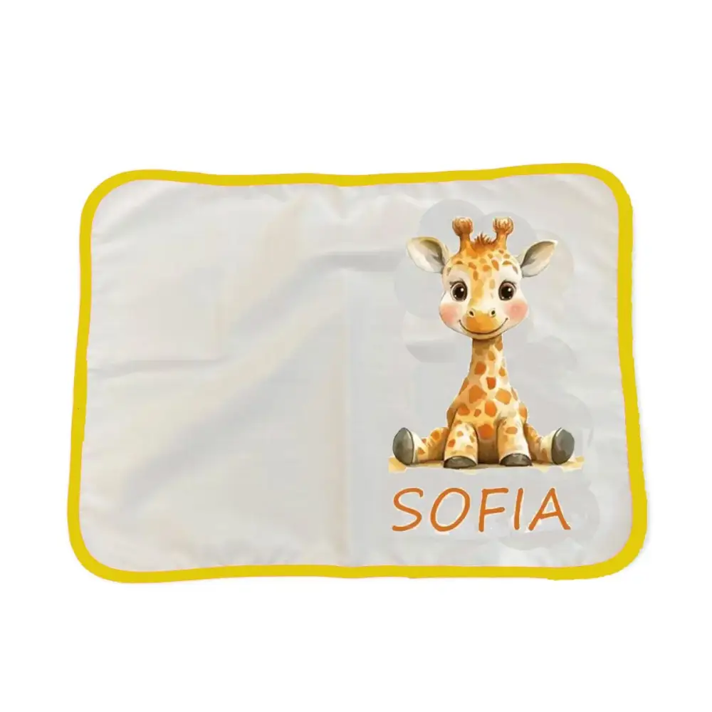 Tovaglietta Americana Giraffa personalizzabile