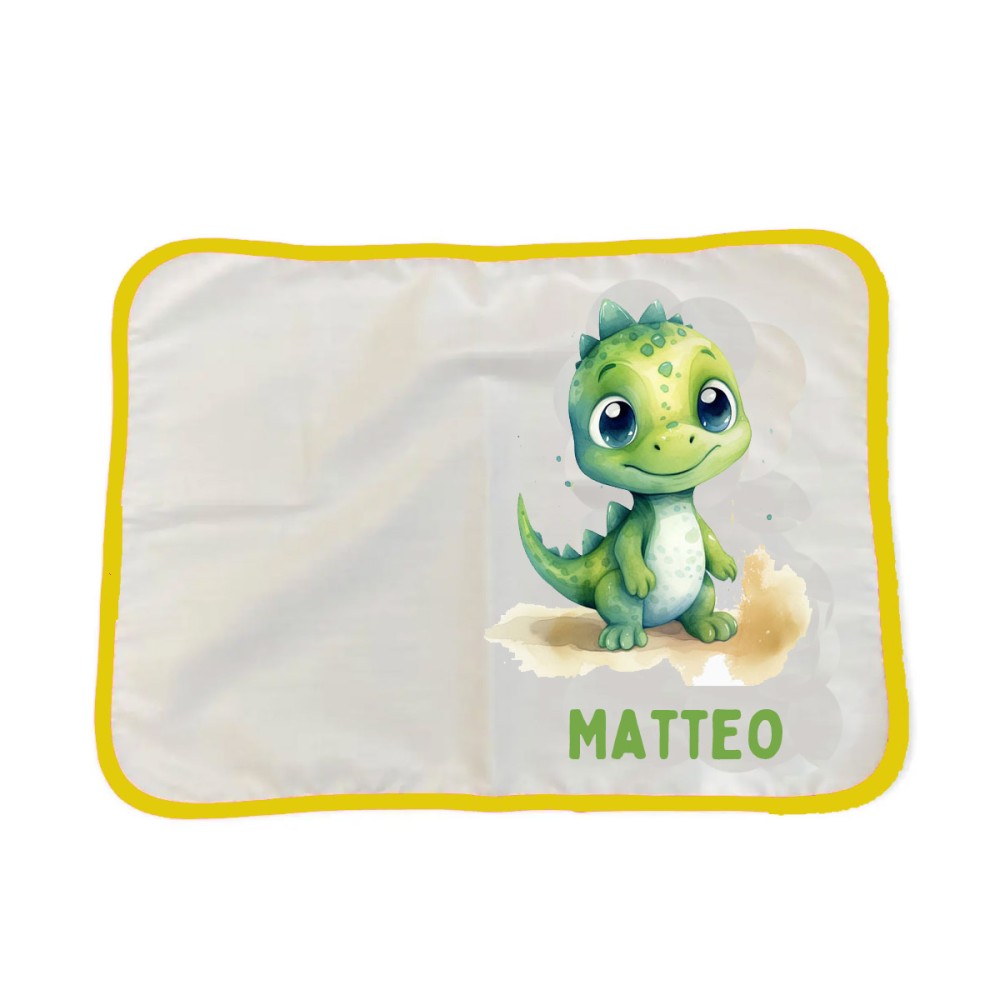Tovaglietta Americana Dinosauro personalizzabile