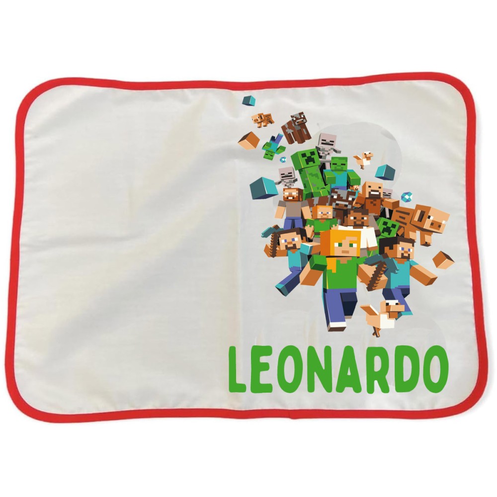 Tovaglietta Americana Minecraft personalizzabile