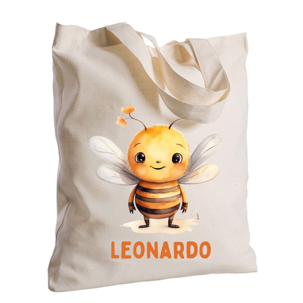 Borsa Shopper Ape in Tessuto Personalizzabile 2 pz