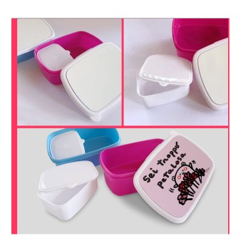 Portamerenda Unicorno magic doppio scomparto personalizzato