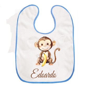 Bavetta con velcro a strappo Personalizzata