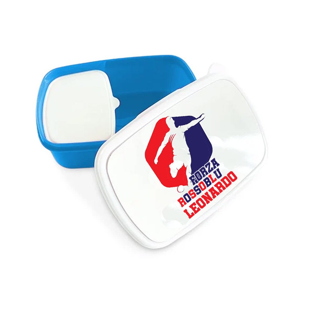 Pallone FORZA Rossoblu Bologna n.5 + Sacca e portamerenda personalizzabili