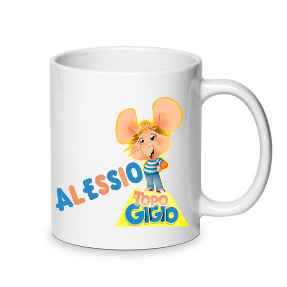 Tazza Topo Gigio personalizzabile