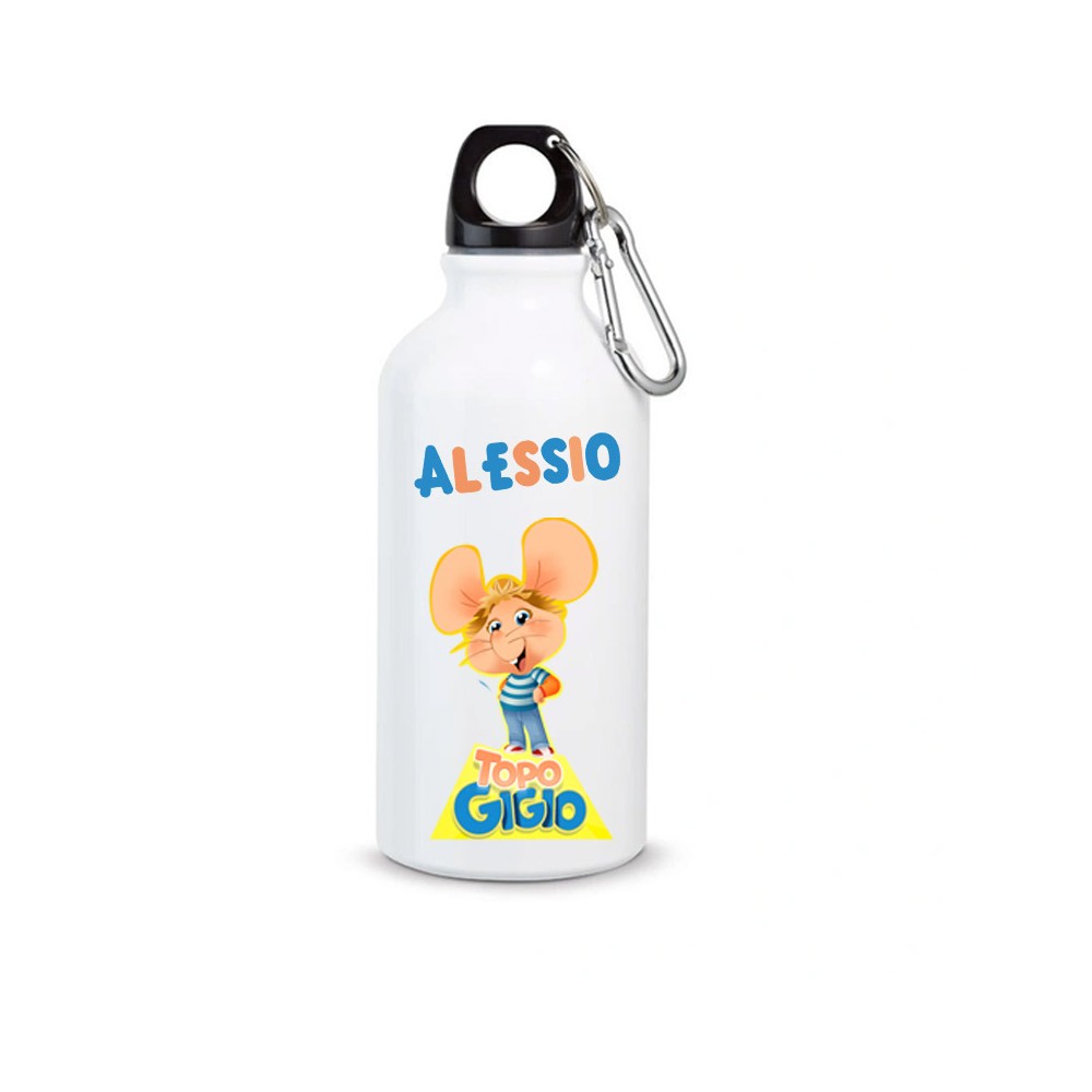 Borraccia Topo Gigio personalizzata