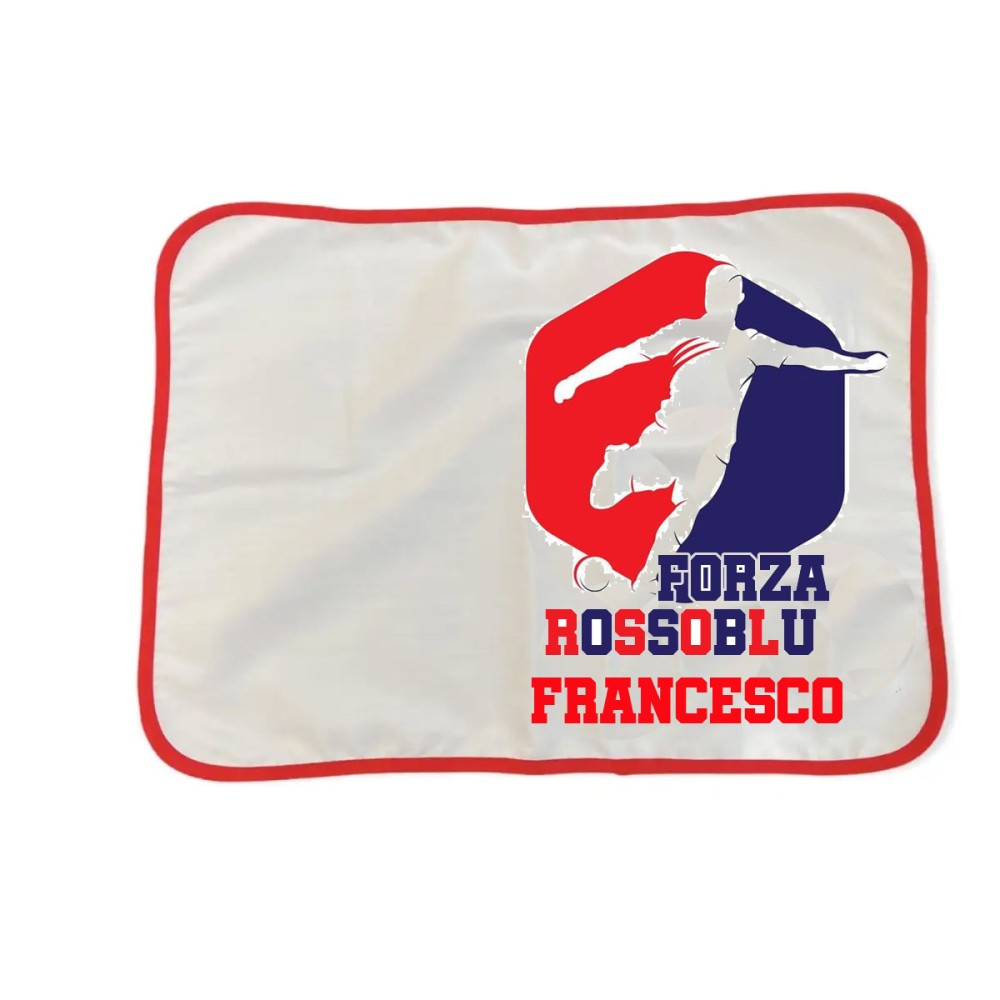 Tovaglietta Americana Rossoblu Bologna personalizzabile