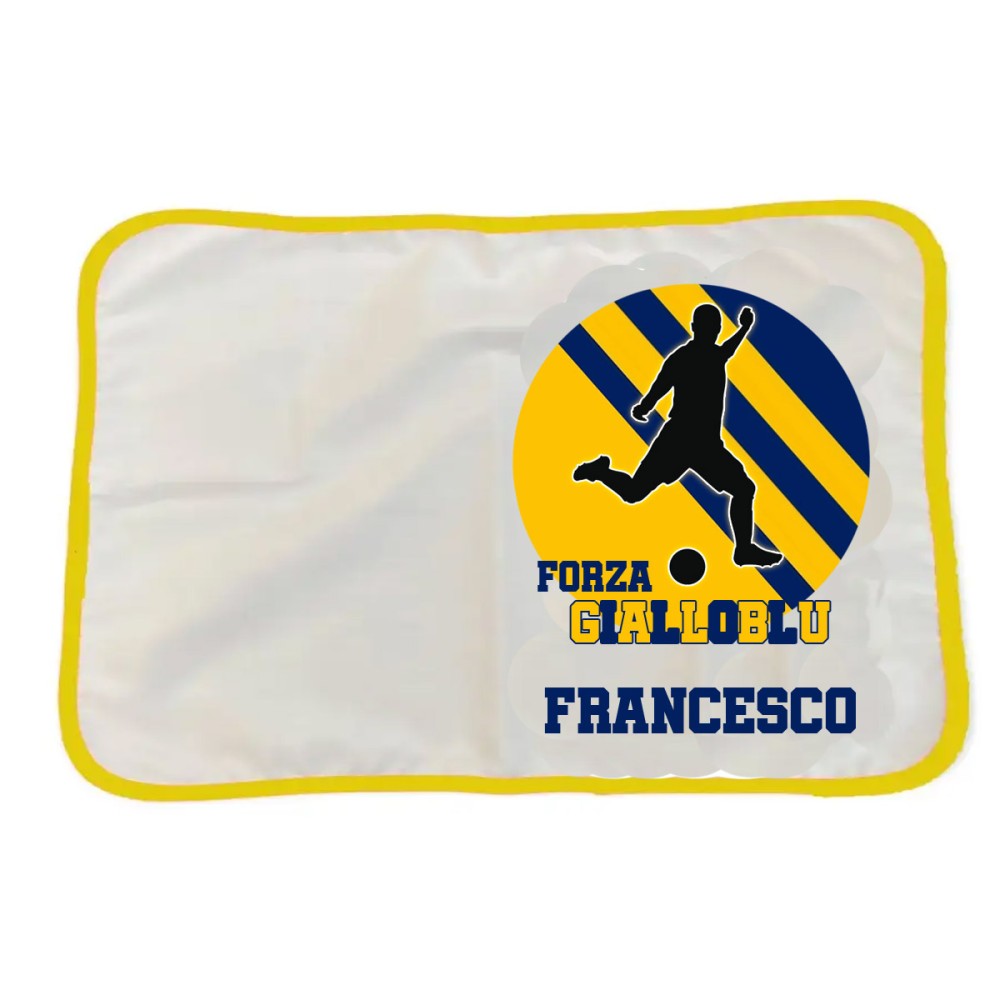 Tovaglietta Americana Forza Gialloblu Parma personalizzabile