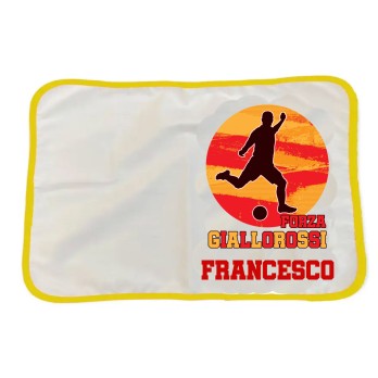Tovaglietta Americana Forza Giallorossi Roma personalizzabile