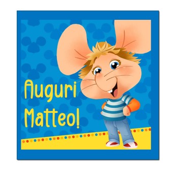 48 Adesivi Topo Gigio personaIizzabili