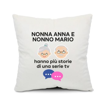Cuscino festa dei nonni personalizzabile - 1 pz
