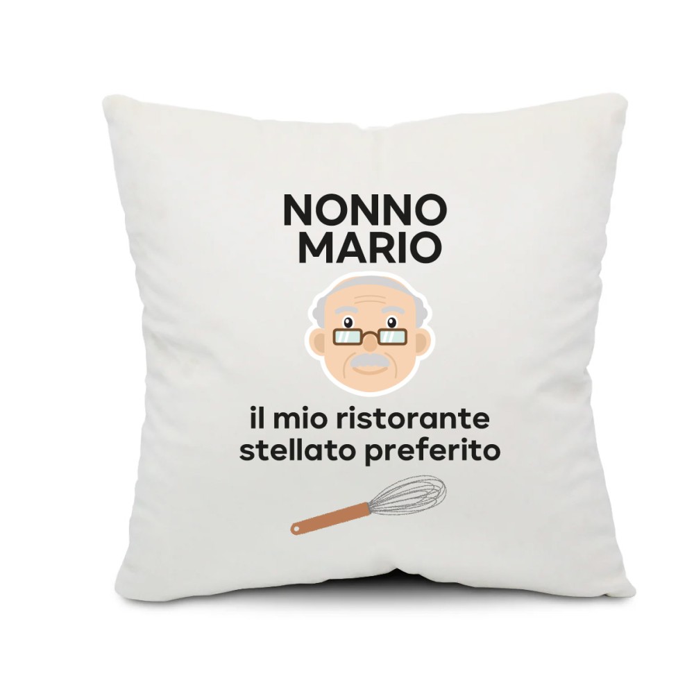 Cuscino personalizzabile regalo per il nonno - 1 pz