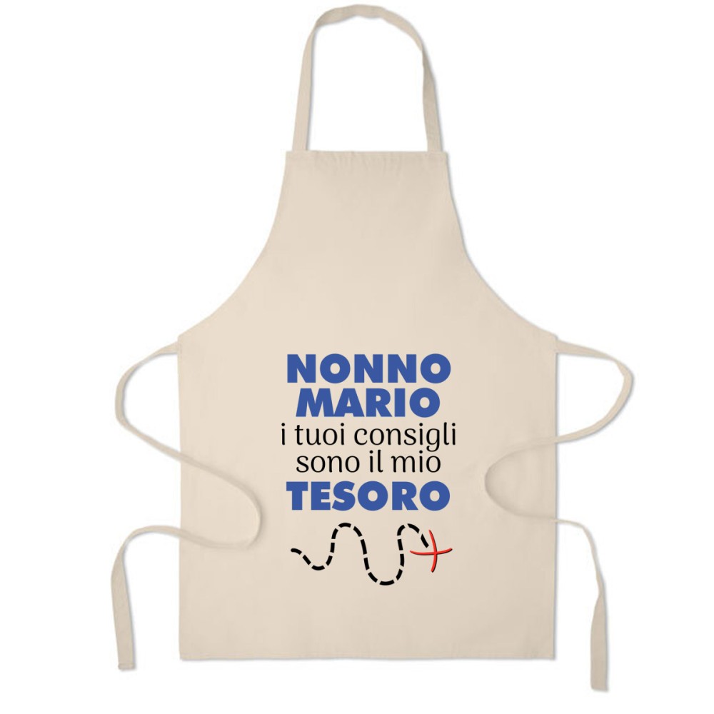 Grembiule personalizzabile "consigli tesoro"