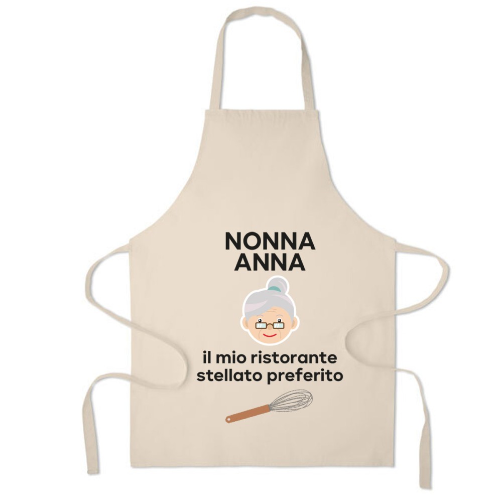 Grembiule personalizzabile "Ristorante della nonna"