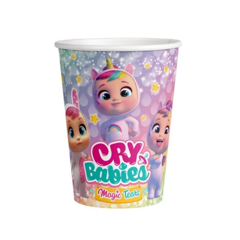 Kit n 81 Addobbi festa Cry Babies con sagoma polistirolo personalizzabile