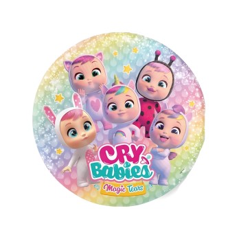Kit n 81 Addobbi festa Cry Babies con sagoma polistirolo personalizzabile