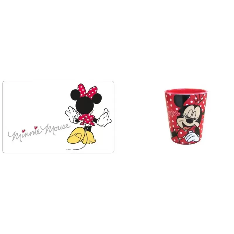 2 TOVAGLIETTE COLAZIONE MINNIE