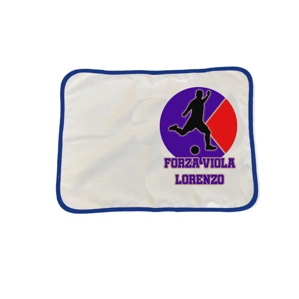 Portamerenda Forza Viola Fiorentina + tovaglietta personalizzati