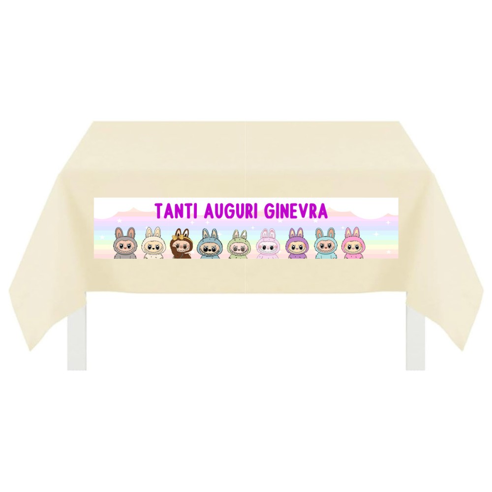 Tovaglia TNT con stampa personalizzabile Labubu