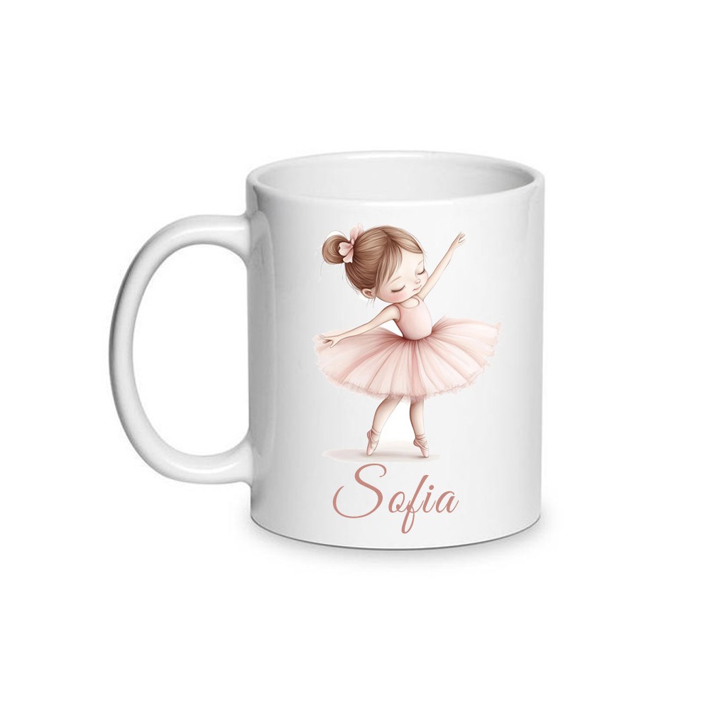 Tazza Ballerina personalizzabile