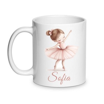 Tazza Ballerina personalizzabile