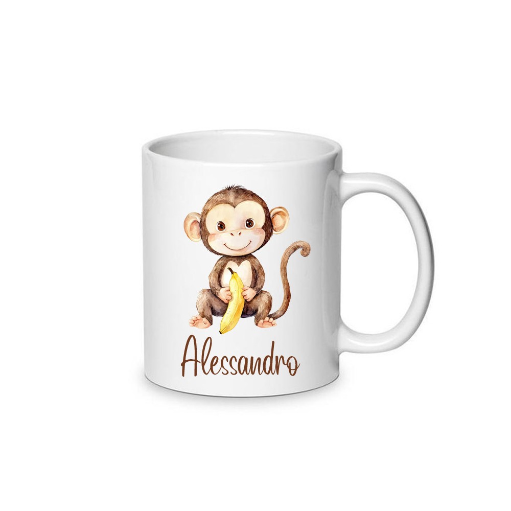 Tazza Scimmia personalizzabile
