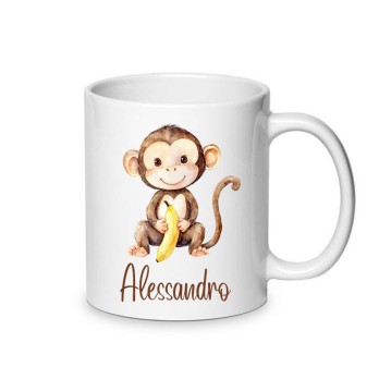 Tazza Scimmia personalizzabile