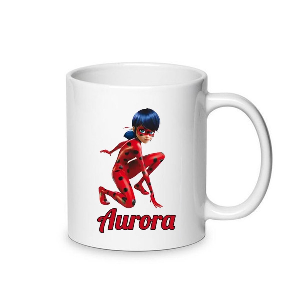 Tazza Ladybug personalizzabile