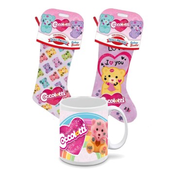 Calza della befana Coccolotti Gr 170 + tazza personalizzabile