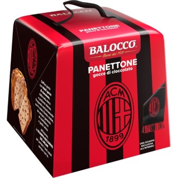 Panettone 500 g Balocco Milan + Pallone e tazza