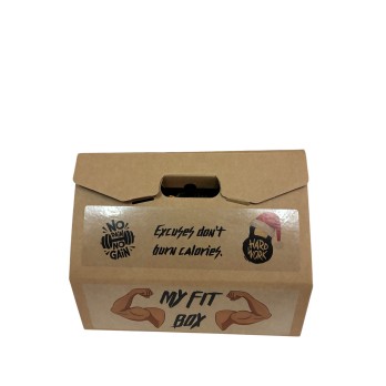 Cesto regalo natalizio Proteico con prodotti energetici e tazza mug