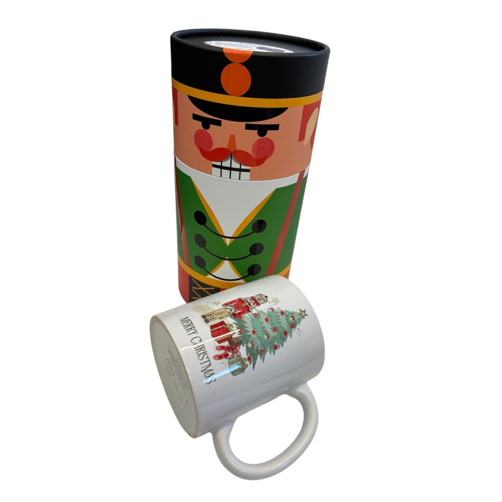 Set regalo La Suissa tubo schiaccianoci con cioccolatini + tazza mug