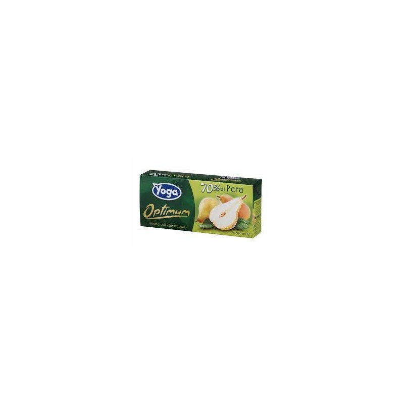 Succhi di frutta Yoga brick - 8 confezioni da 3 pz