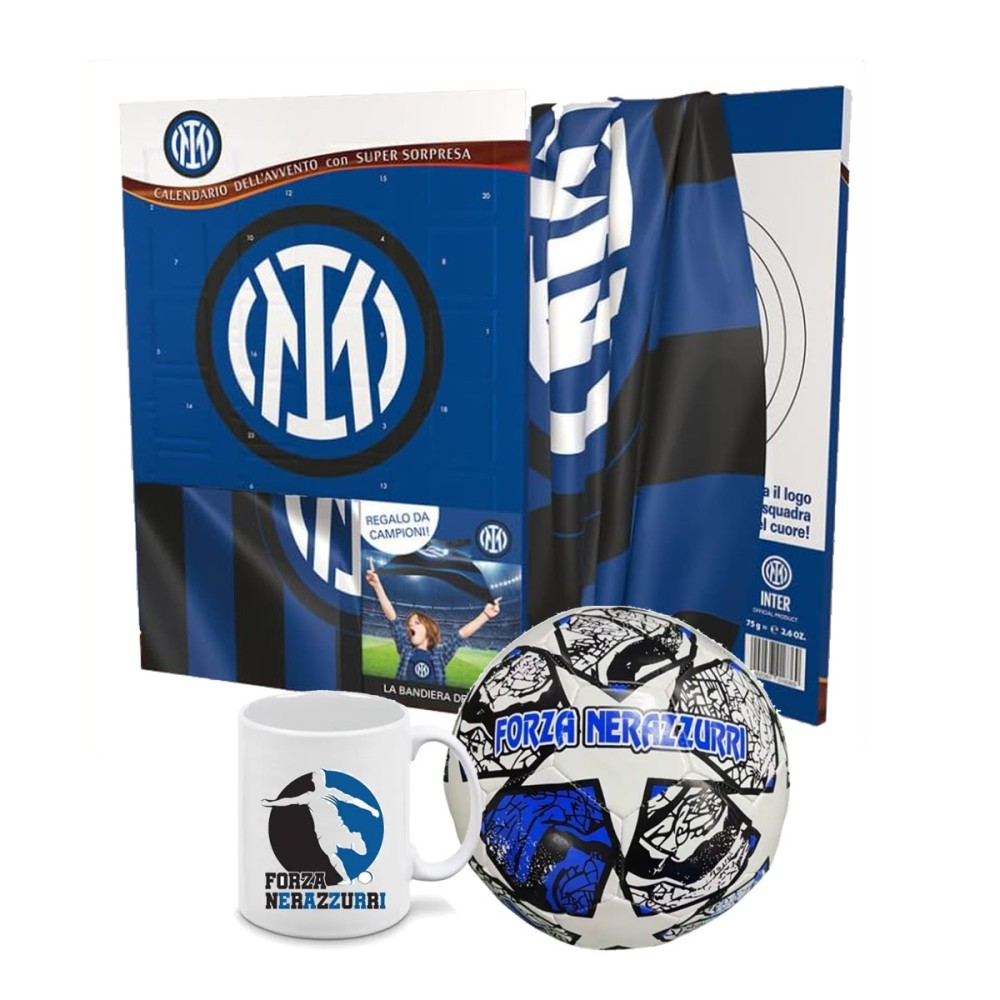 Dolfin Calendario Avvento Inter 75g + pallone e tazza del tifoso