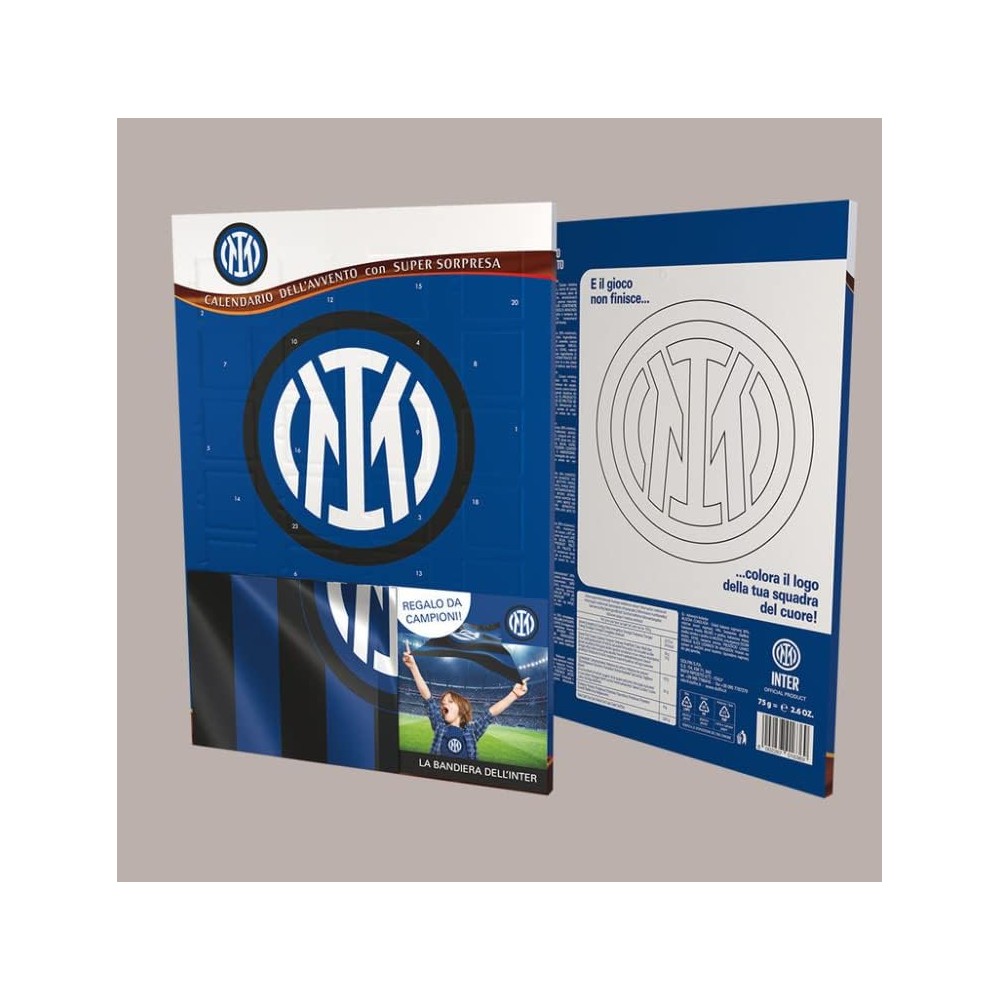 Dolfin Calendario Avvento Inter 75g + pallone e tazza del tifoso