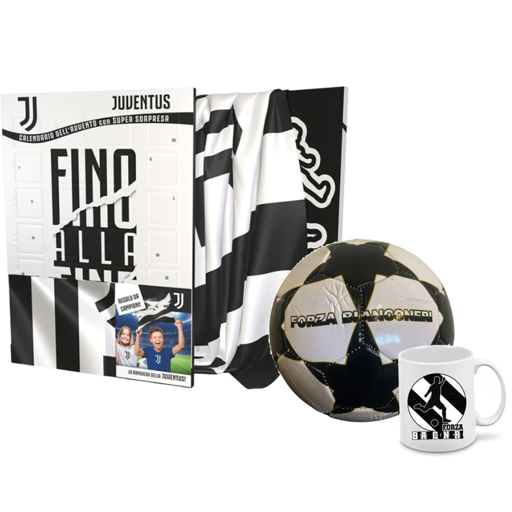 Dolfin Calendario Avvento Juventus 75g + pallone e tazza del tifoso