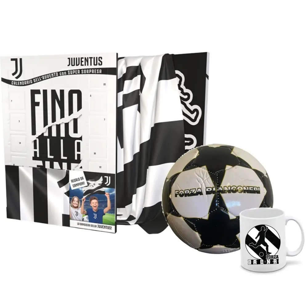 Dolfin Calendario Avvento Juventus 75g + pallone e tazza del tifoso