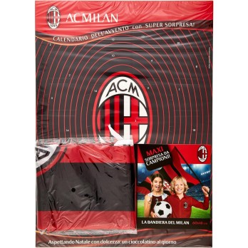 Dolfin Calendario Avvento Milan 75g + pallone e tazza del tifoso