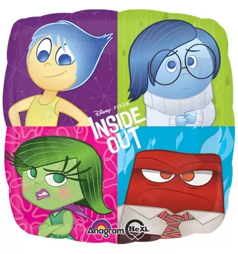 30385 PALLONCINO FOIL INSIDE OUT DISNEY PIXAR ANAGRAM PALLONE ADDOBBO COMPLEANNO