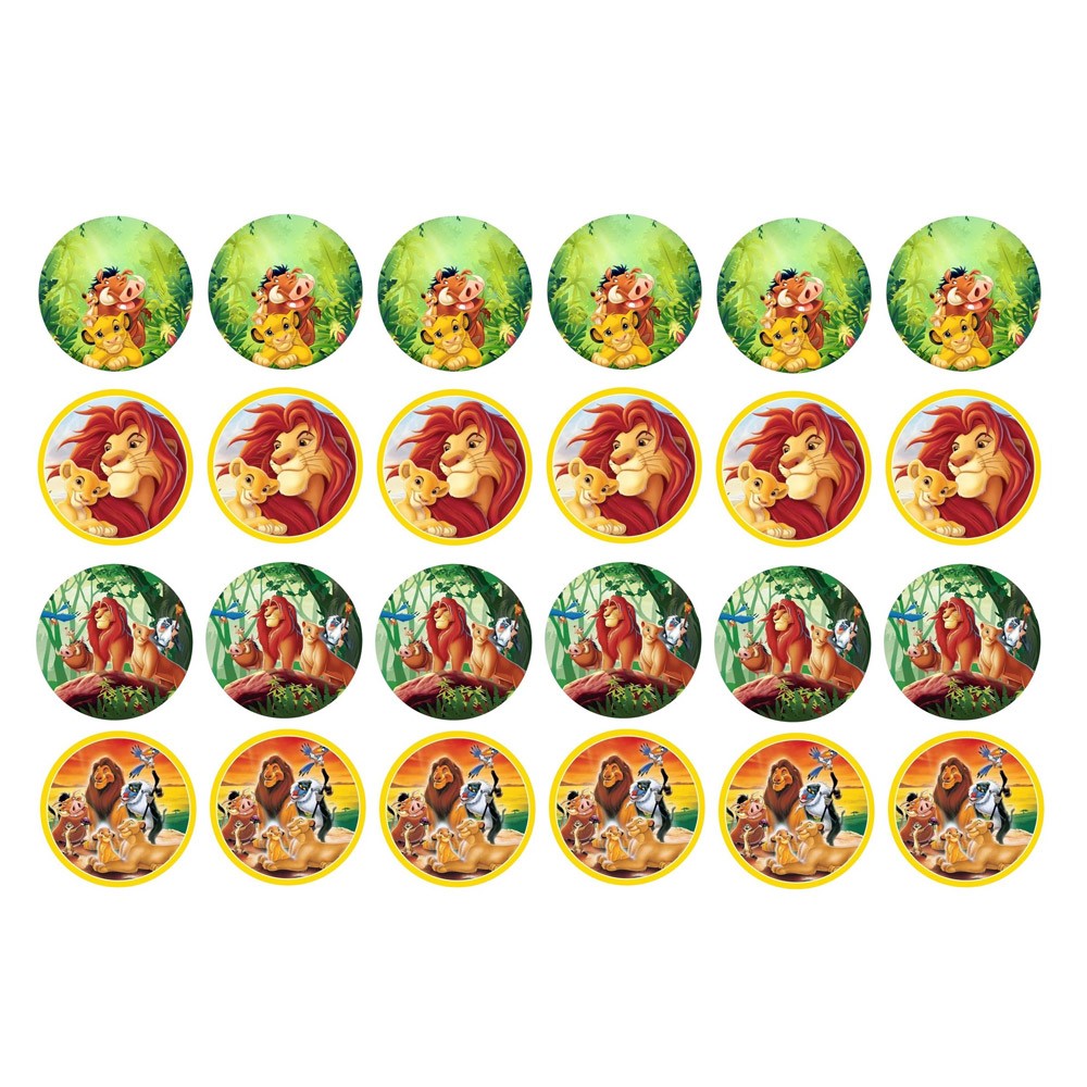 Mini cialde Re Leone Simba - 24 PZ