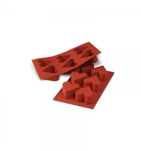 STAMPO SILICONE 6 BUDINI BRIOCHE CANELLATE SF034
