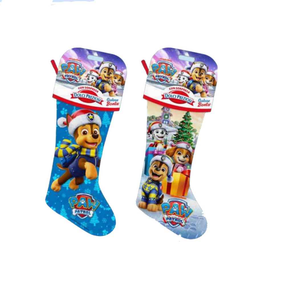 Calza della Befana Paw Patrol 170 g + tazza personalizzabile