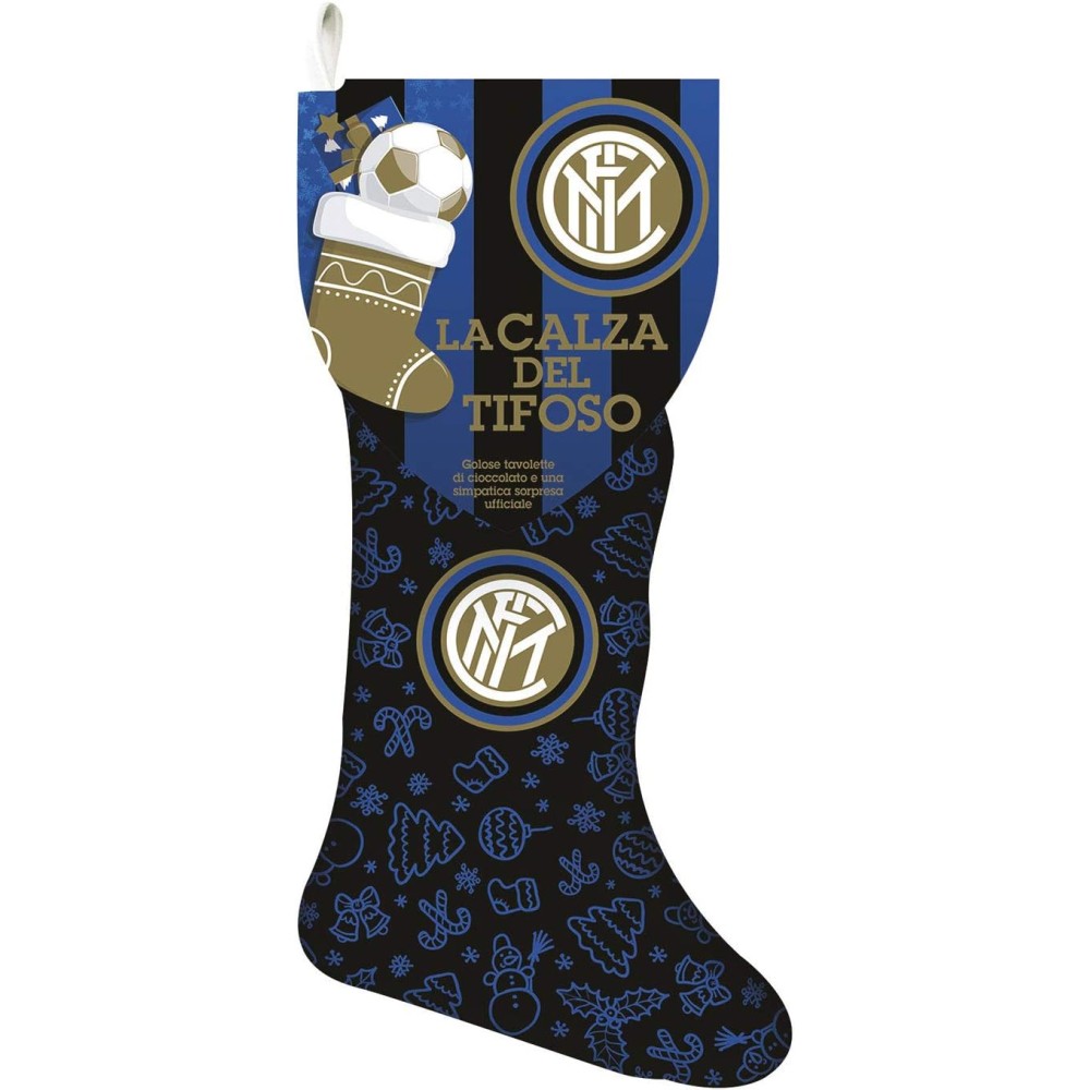 Calza della befana del tifoso Inter + tazza personalizzabile