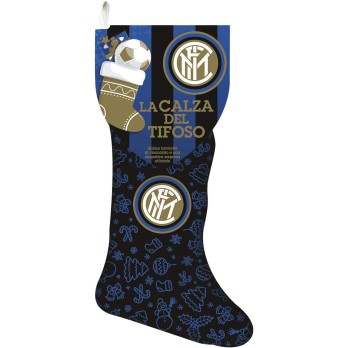 Calza della befana del tifoso Inter + tazza personalizzabile