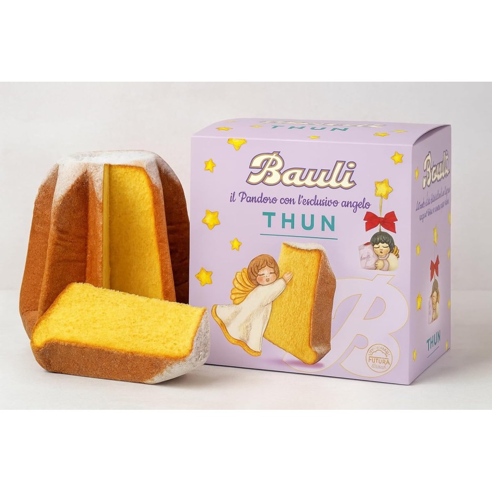 Pandoro Classico 700g Bauli con Angelo Thun
