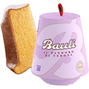12 X Bauli Mini Pandoro di Verona Classico Tradizionale con Bustina di Zucchero 100 g