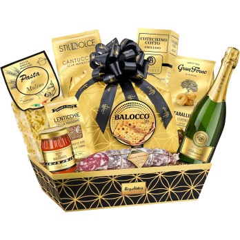 Cesto Natalizio Regalidea “Delizie” con Specialità Gastronomiche